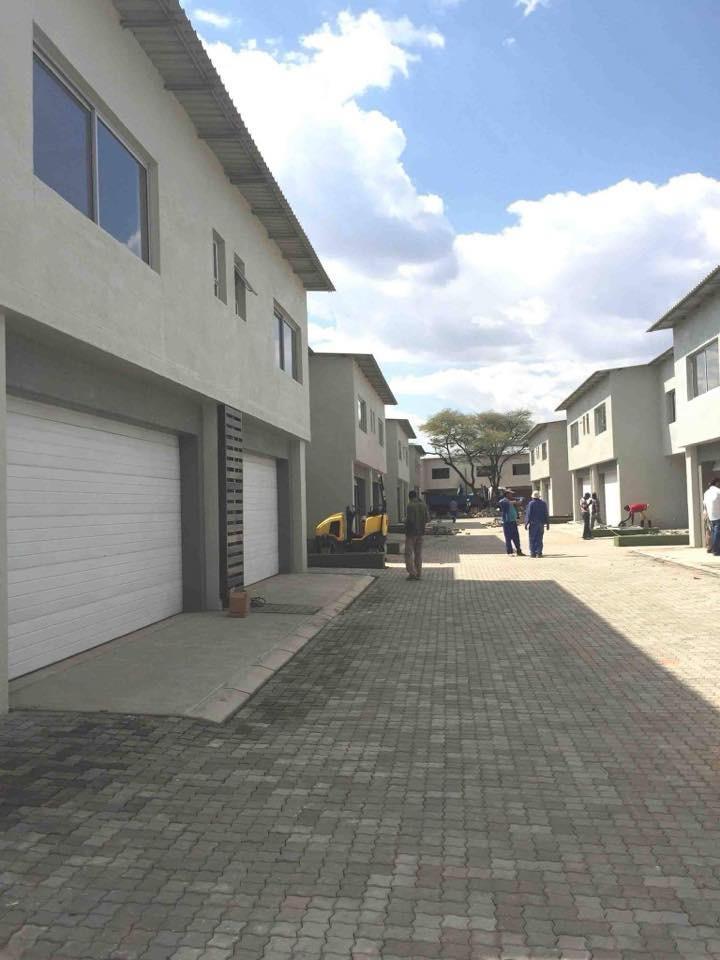 Town house driveways
